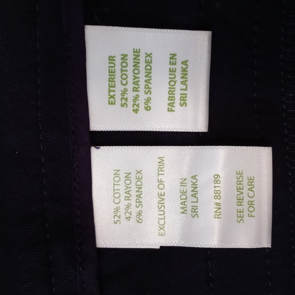 💙Lilly Pulitzer💙 - Midnight Navy Luxury Capri Pant - Picture 10 of 15